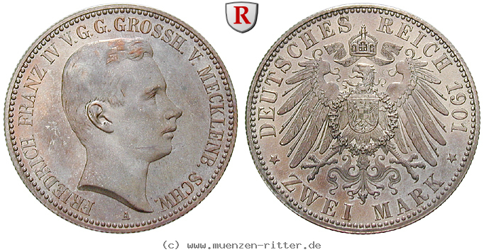 deutsches-kaiserreich-friedrich-franz-iv-2-mark/26668.jpg