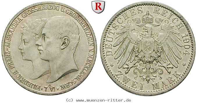 deutsches-kaiserreich-friedrich-franz-iv-2-mark/33827.jpg