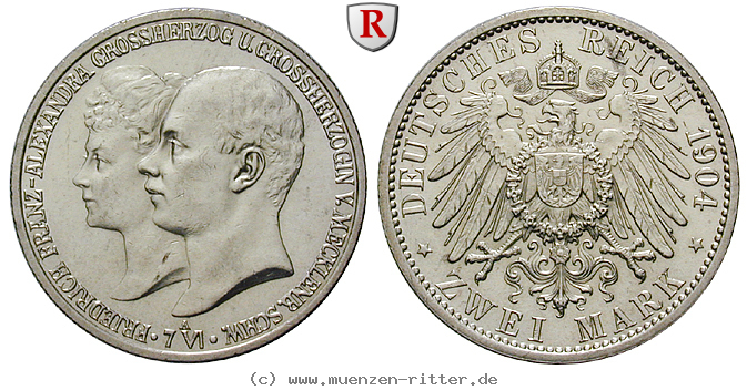 deutsches-kaiserreich-friedrich-franz-iv-2-mark/45955.jpg