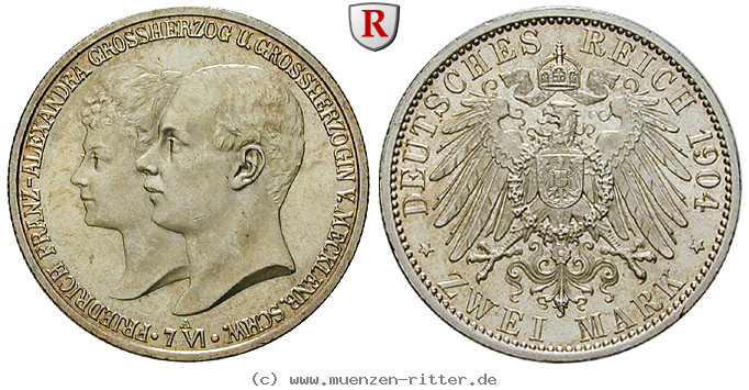 deutsches-kaiserreich-friedrich-franz-iv-2-mark/70382.jpg