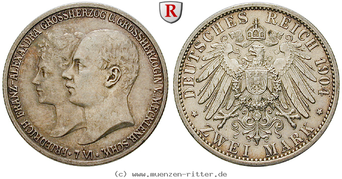 deutsches-kaiserreich-friedrich-franz-iv-2-mark/80577.jpg