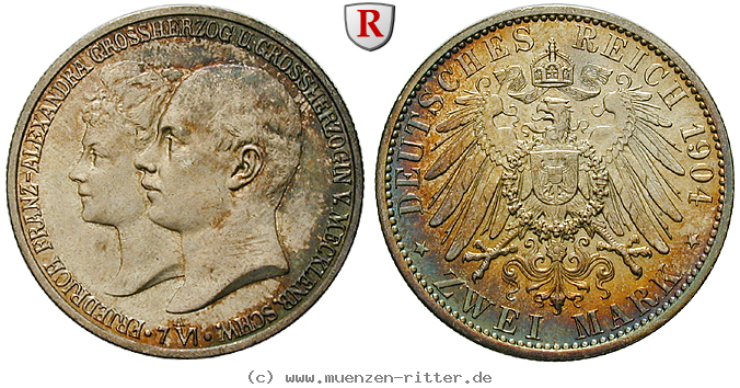 deutsches-kaiserreich-friedrich-franz-iv-2-mark/99700.jpg