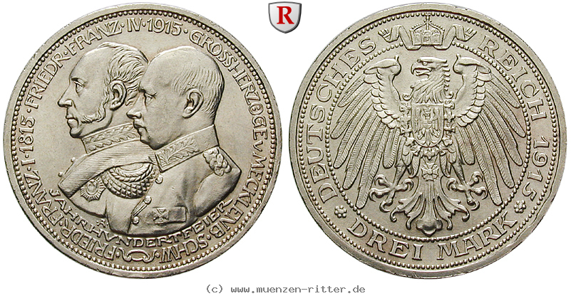 deutsches-kaiserreich-friedrich-franz-iv-3-mark/60344.jpg