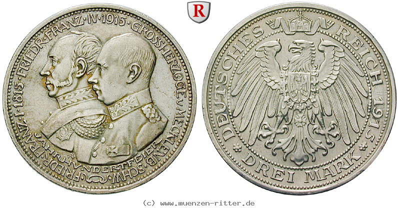 deutsches-kaiserreich-friedrich-franz-iv-3-mark/69163.jpg