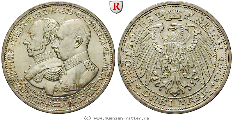 deutsches-kaiserreich-friedrich-franz-iv-3-mark/93542.jpg