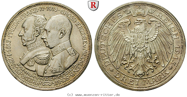 deutsches-kaiserreich-friedrich-franz-iv-3-mark/97047.jpg