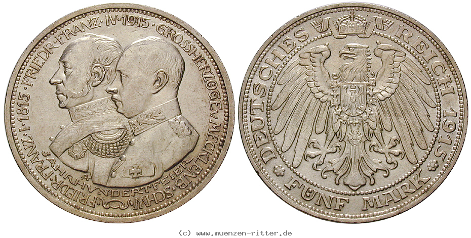 deutsches-kaiserreich-friedrich-franz-iv-5-mark/21772.jpg