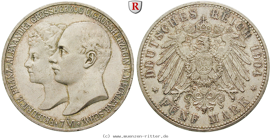 deutsches-kaiserreich-friedrich-franz-iv-5-mark/54456.jpg