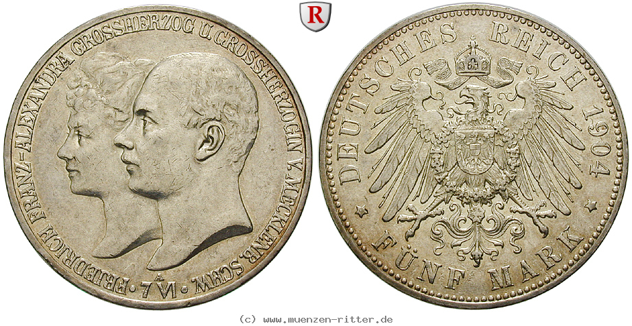 deutsches-kaiserreich-friedrich-franz-iv-5-mark/94776.jpg