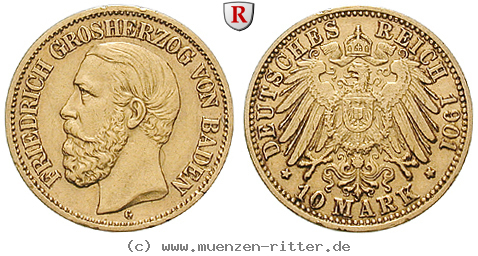 Klicken Sie auf das Bild um es auf Ihrem Rechner zu speichern deutsches-kaiserreich-friedrich-i-10-mark/75197.jpg