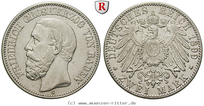 Klicken Sie auf das Bild um es auf Ihrem Rechner zu speichern deutsches-kaiserreich-friedrich-i-2-mark/58750.jpg