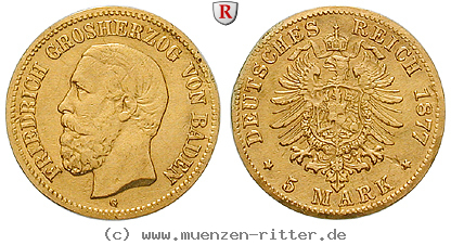 Klicken Sie auf das Bild um es auf Ihrem Rechner zu speichern deutsches-kaiserreich-friedrich-i-5-mark/101173.jpg