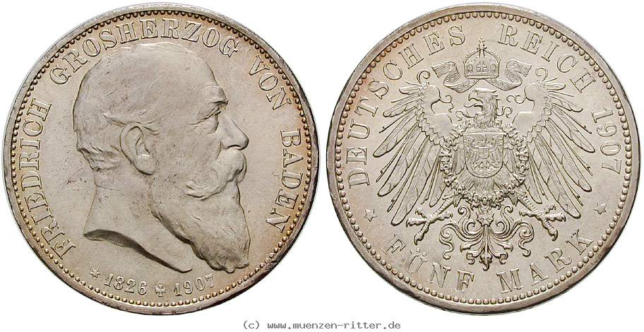 Klicken Sie auf das Bild um es auf Ihrem Rechner zu speichern deutsches-kaiserreich-friedrich-i-5-mark/18836.jpg