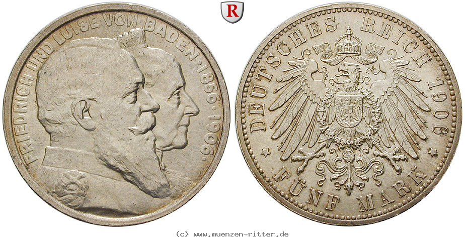 Klicken Sie auf das Bild um es auf Ihrem Rechner zu speichern deutsches-kaiserreich-friedrich-i-5-mark/35061.jpg
