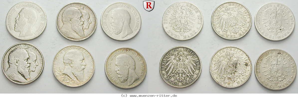 Klicken Sie auf das Bild um es auf Ihrem Rechner zu speichern deutsches-kaiserreich-friedrich-i-satz/75704.jpg