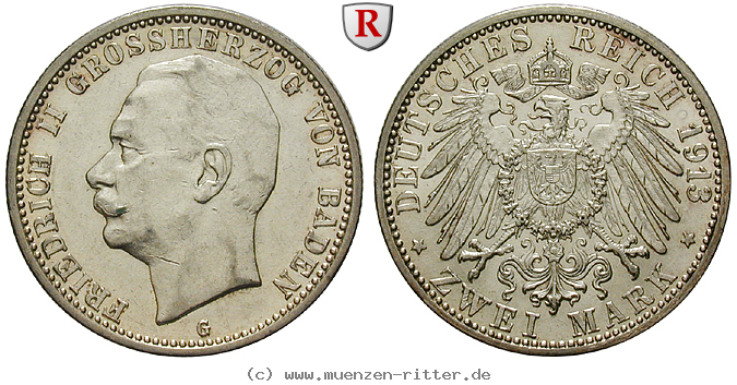 Klicken Sie auf das Bild um es auf Ihrem Rechner zu speichern deutsches-kaiserreich-friedrich-ii-2-mark/101096.jpg