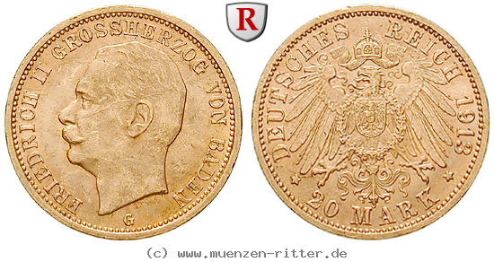 Klicken Sie auf das Bild um es auf Ihrem Rechner zu speichern deutsches-kaiserreich-friedrich-ii-20-mark/42271.jpg