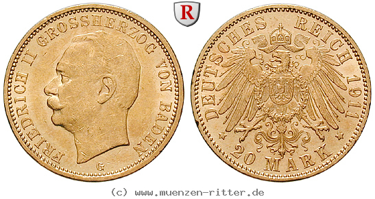 Klicken Sie auf das Bild um es auf Ihrem Rechner zu speichern deutsches-kaiserreich-friedrich-ii-20-mark/69468.jpg
