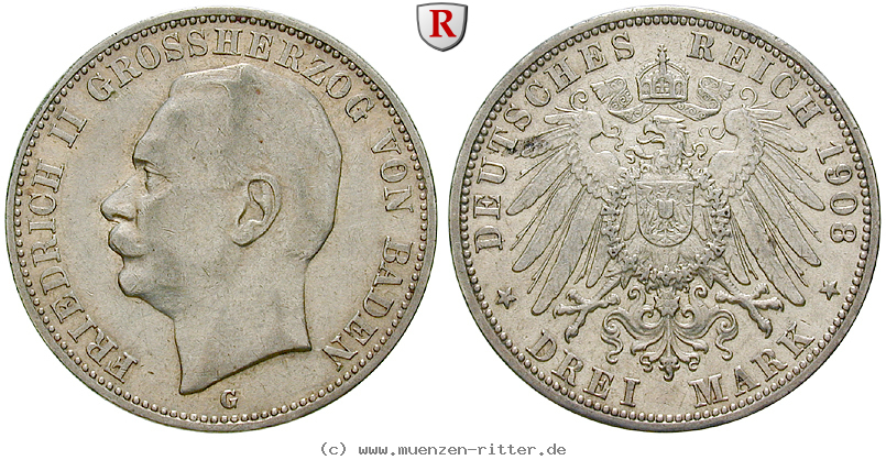 Klicken Sie auf das Bild um es auf Ihrem Rechner zu speichern deutsches-kaiserreich-friedrich-ii-3-mark/70925.jpg