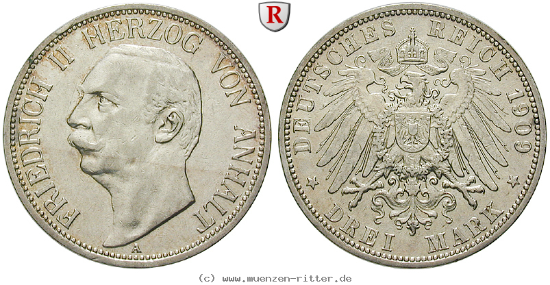 Klicken Sie auf das Bild um es auf Ihrem Rechner zu speichern deutsches-kaiserreich-friedrich-ii-3-mark/ejae7192.jpg