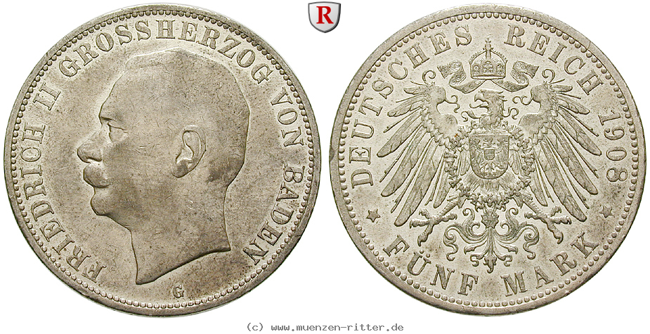 Klicken Sie auf das Bild um es auf Ihrem Rechner zu speichern deutsches-kaiserreich-friedrich-ii-5-mark/50687.jpg