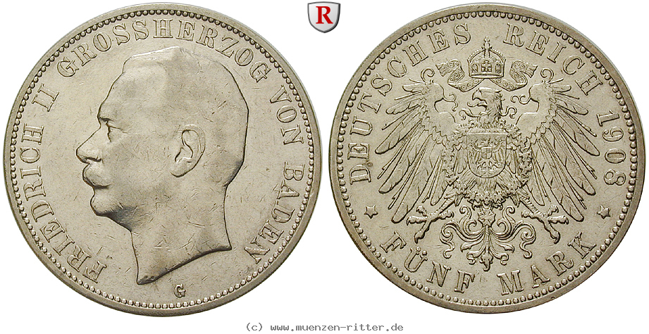 Klicken Sie auf das Bild um es auf Ihrem Rechner zu speichern deutsches-kaiserreich-friedrich-ii-5-mark/57158.jpg