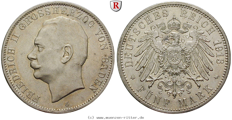 Klicken Sie auf das Bild um es auf Ihrem Rechner zu speichern deutsches-kaiserreich-friedrich-ii-5-mark/60211.jpg