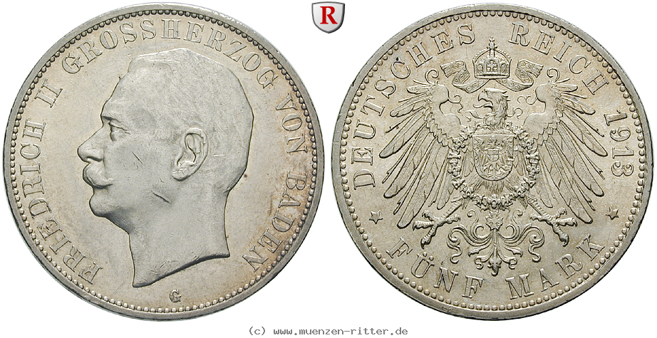Klicken Sie auf das Bild um es auf Ihrem Rechner zu speichern deutsches-kaiserreich-friedrich-ii-5-mark/68178.jpg