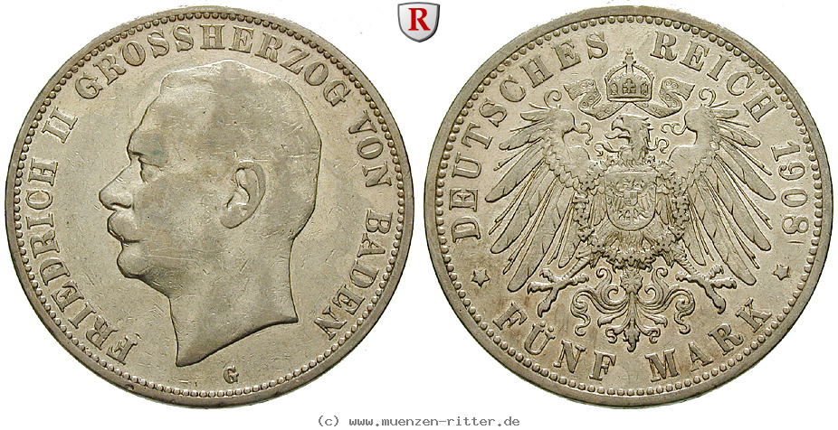 Klicken Sie auf das Bild um es auf Ihrem Rechner zu speichern deutsches-kaiserreich-friedrich-ii-5-mark/ejae7570.jpg
