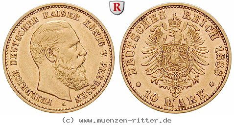Klicken Sie auf das Bild um es auf Ihrem Rechner zu speichern deutsches-kaiserreich-friedrich-iii-10-mark/55151.jpg
