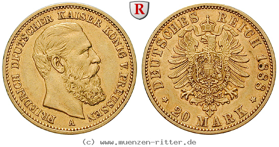 Klicken Sie auf das Bild um es auf Ihrem Rechner zu speichern deutsches-kaiserreich-friedrich-iii-20-mark/27993.jpg