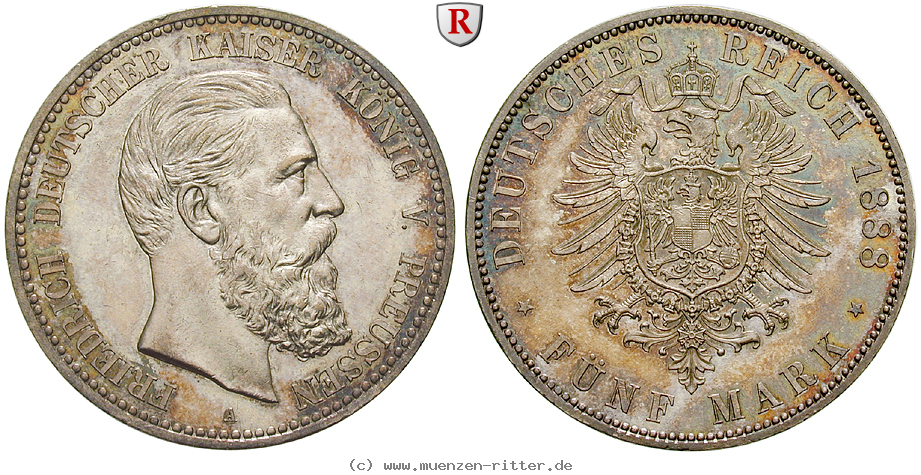 Klicken Sie auf das Bild um es auf Ihrem Rechner zu speichern deutsches-kaiserreich-friedrich-iii-5-mark/16265.jpg