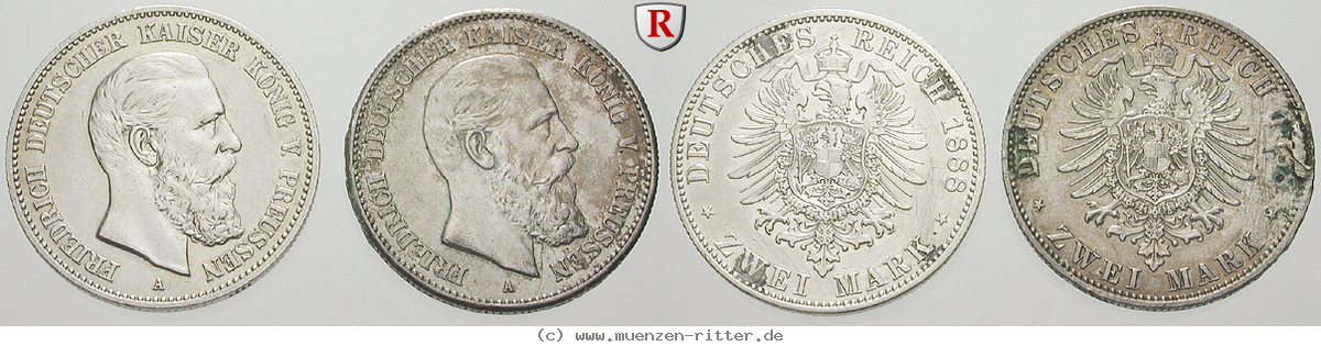 deutsches-kaiserreich-friedrich-iii-satz/76116.jpg