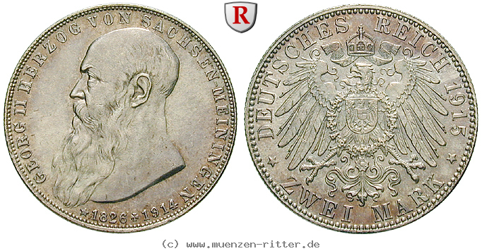 Klicken Sie auf das Bild um es auf Ihrem Rechner zu speichern deutsches-kaiserreich-georg-ii-2-mark/71154.jpg