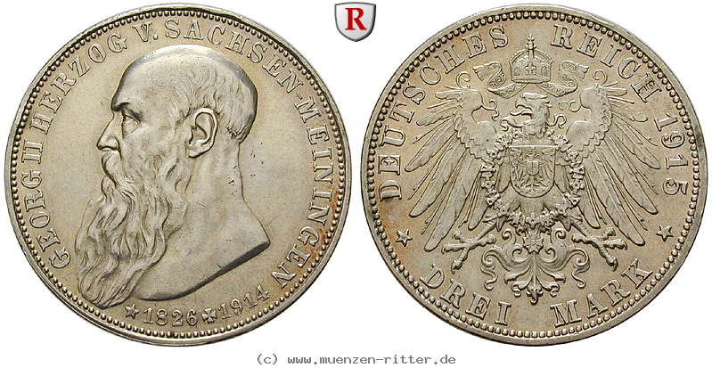 Klicken Sie auf das Bild um es auf Ihrem Rechner zu speichern deutsches-kaiserreich-georg-ii-3-mark/96413.jpg