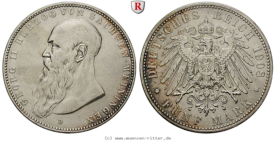 Klicken Sie auf das Bild um es auf Ihrem Rechner zu speichern deutsches-kaiserreich-georg-ii-5-mark/101699.jpg