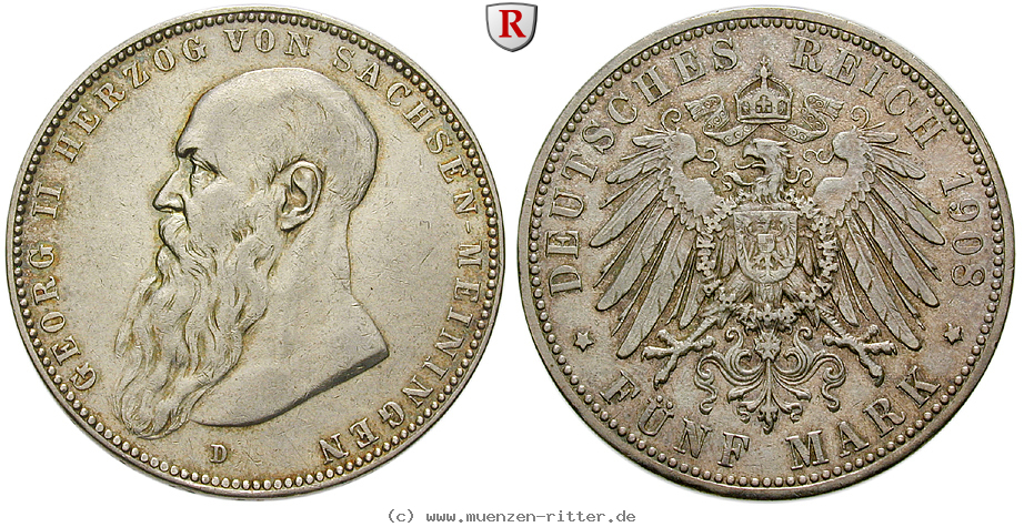Klicken Sie auf das Bild um es auf Ihrem Rechner zu speichern deutsches-kaiserreich-georg-ii-5-mark/90550.jpg