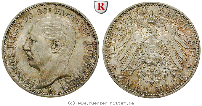Klicken Sie auf das Bild um es auf Ihrem Rechner zu speichern deutsches-kaiserreich-guenther-viktor-2-mark/81911.jpg