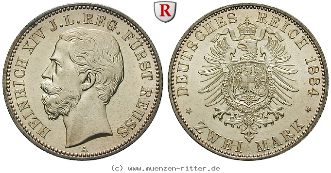deutsches-kaiserreich-heinrich-xiv-2-mark/93565.jpg