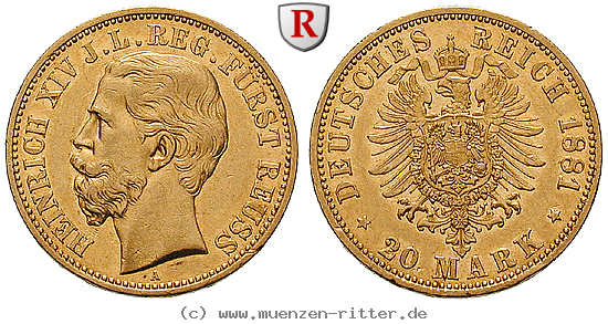 Klicken Sie auf das Bild um es auf Ihrem Rechner zu speichern deutsches-kaiserreich-heinrich-xiv-20-mark/39827.jpg