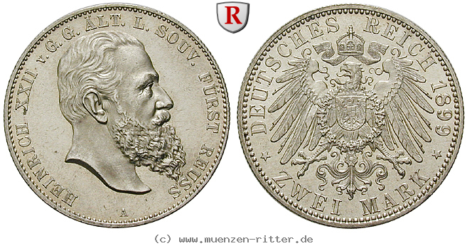 Klicken Sie auf das Bild um es auf Ihrem Rechner zu speichern deutsches-kaiserreich-heinrich-xxii-2-mark/84894.jpg