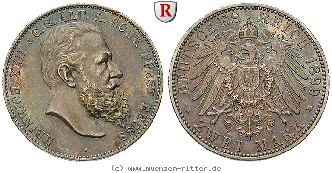 Klicken Sie auf das Bild um es auf Ihrem Rechner zu speichern deutsches-kaiserreich-heinrich-xxii-2-mark/97237.jpg