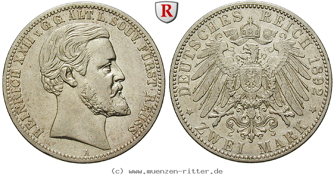 deutsches-kaiserreich-heinrich-xxii-2-mark/99826.jpg