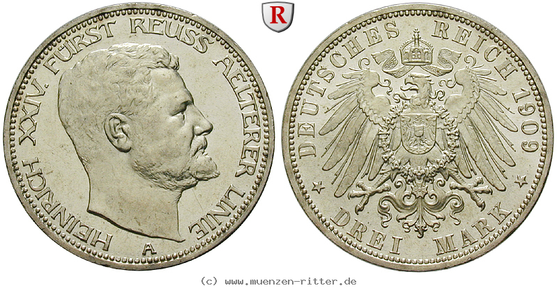 deutsches-kaiserreich-heinrich-xxiv-3-mark/102763.jpg