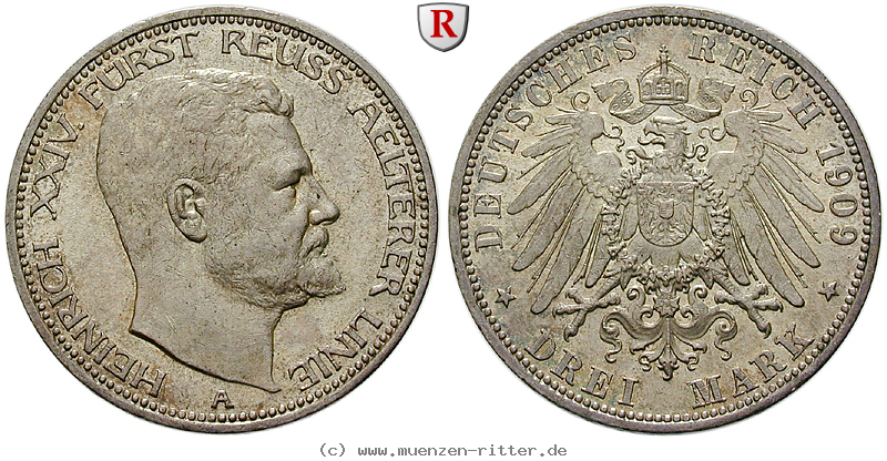 deutsches-kaiserreich-heinrich-xxiv-3-mark/90528.jpg
