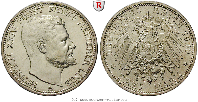 deutsches-kaiserreich-heinrich-xxiv-3-mark/93564.jpg