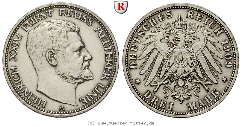 deutsches-kaiserreich-heinrich-xxiv-3-mark/96134.jpg