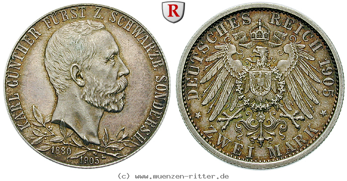 deutsches-kaiserreich-karl-guenther-2-mark/101708.jpg