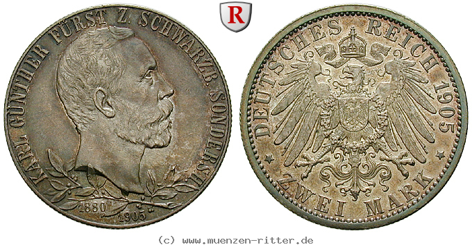 deutsches-kaiserreich-karl-guenther-2-mark/104002.jpg
