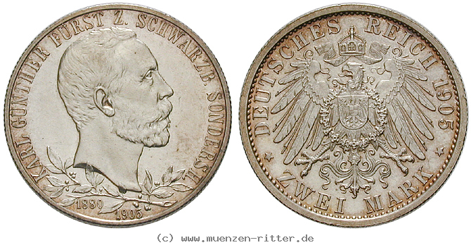 Klicken Sie auf das Bild um es auf Ihrem Rechner zu speichern deutsches-kaiserreich-karl-guenther-2-mark/19106.jpg